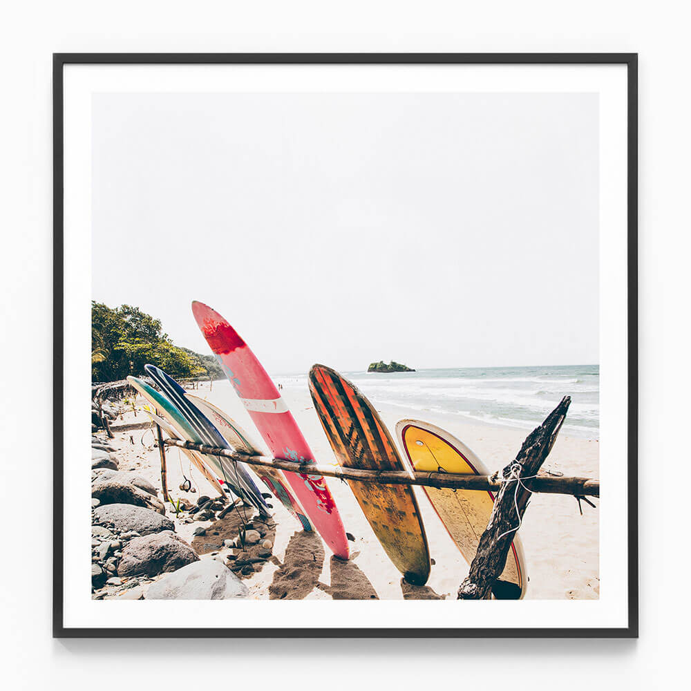 Boards on the Beach