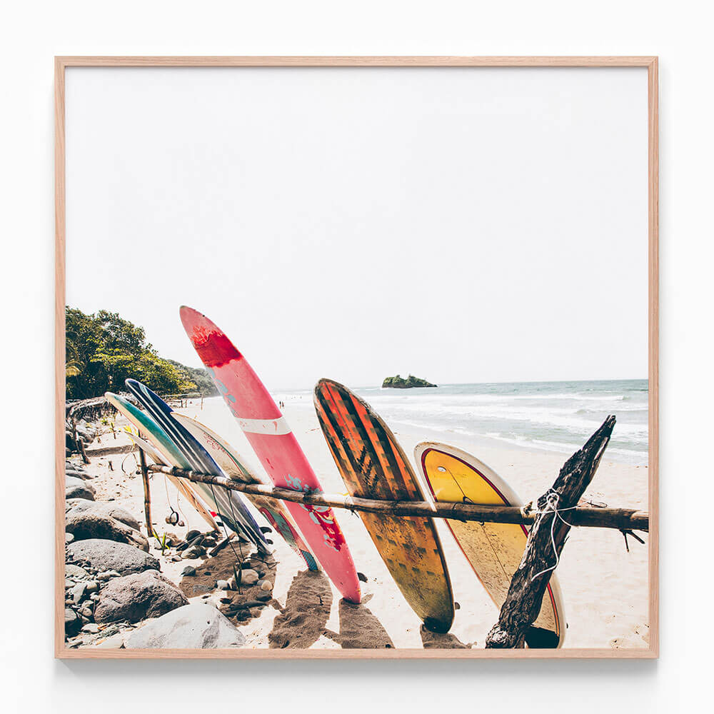 Boards on the Beach