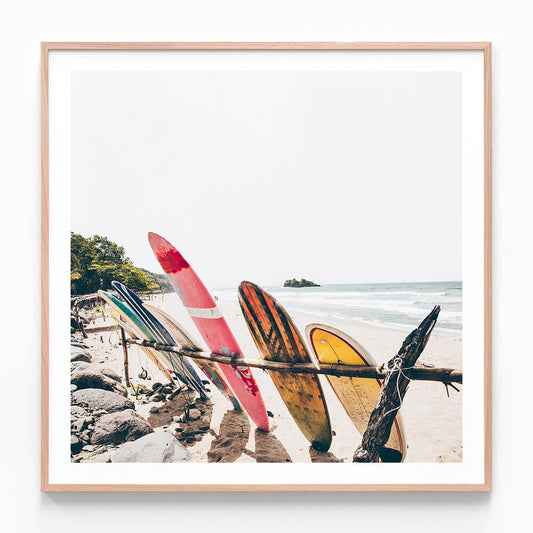 Boards on the Beach