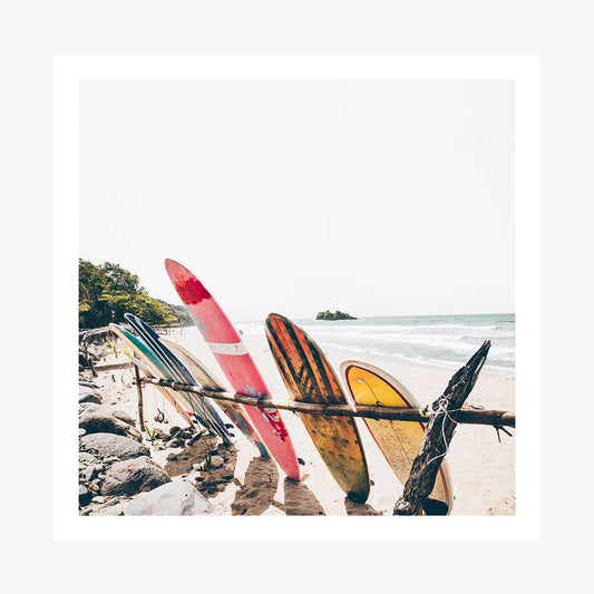 Boards on the Beach