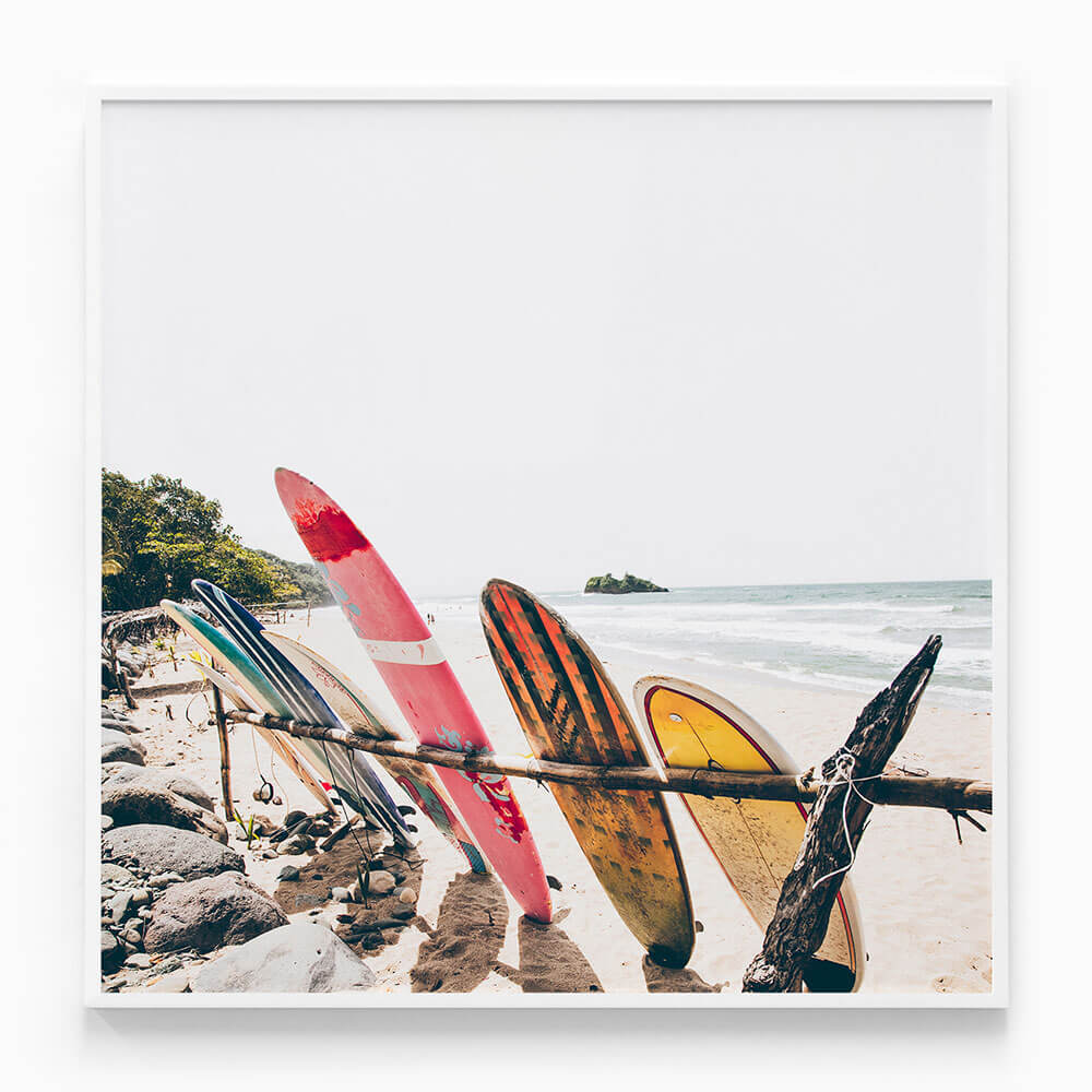 Boards on the Beach