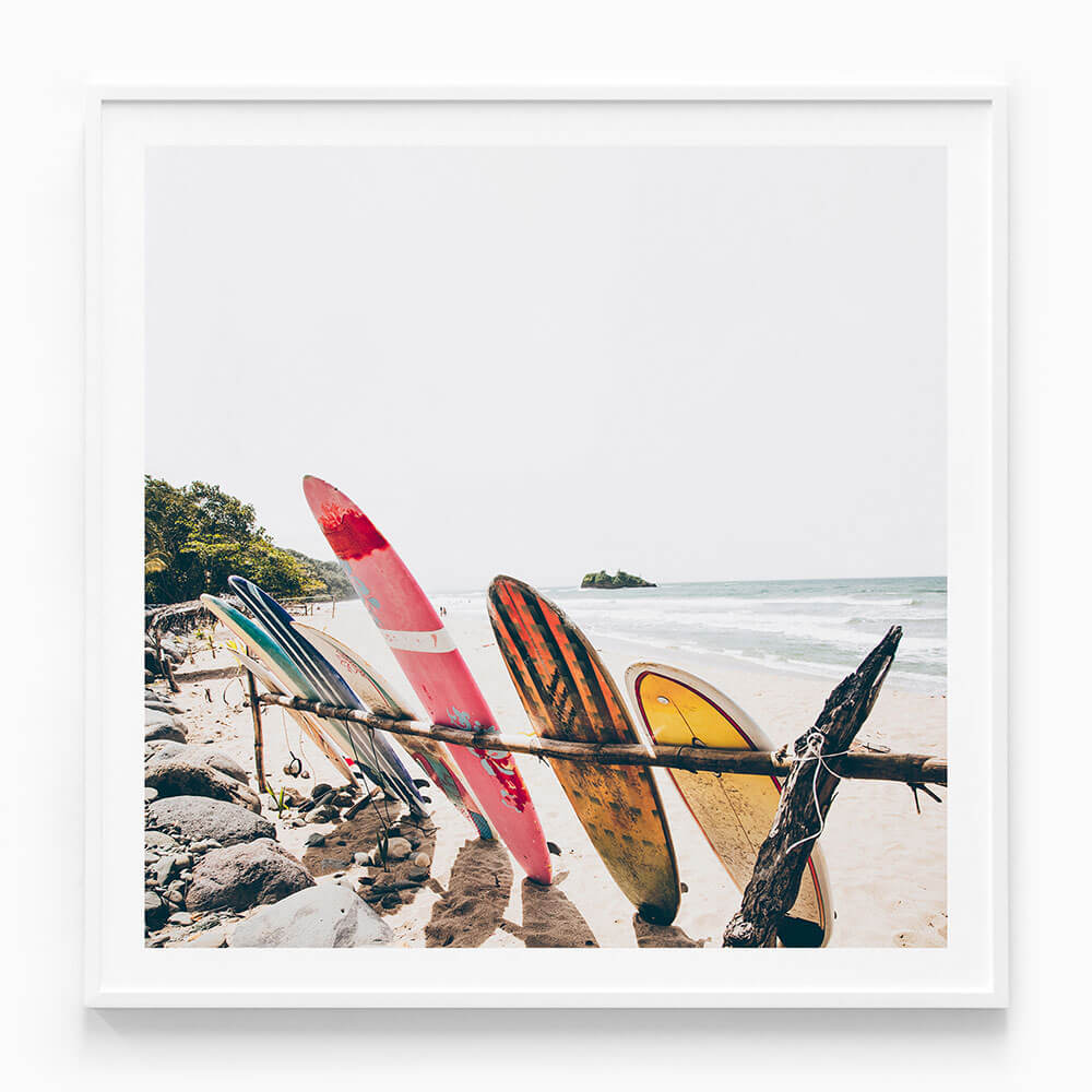 Boards on the Beach