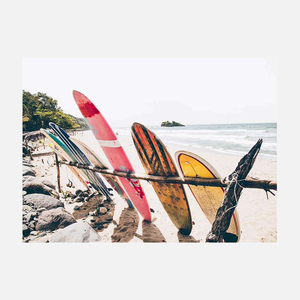 Boards on the Beach