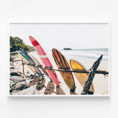 Boards on the Beach