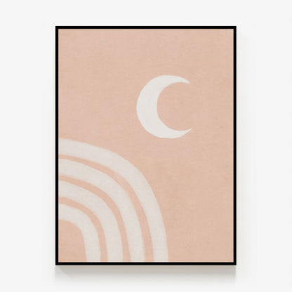 Boho Moon Canvas