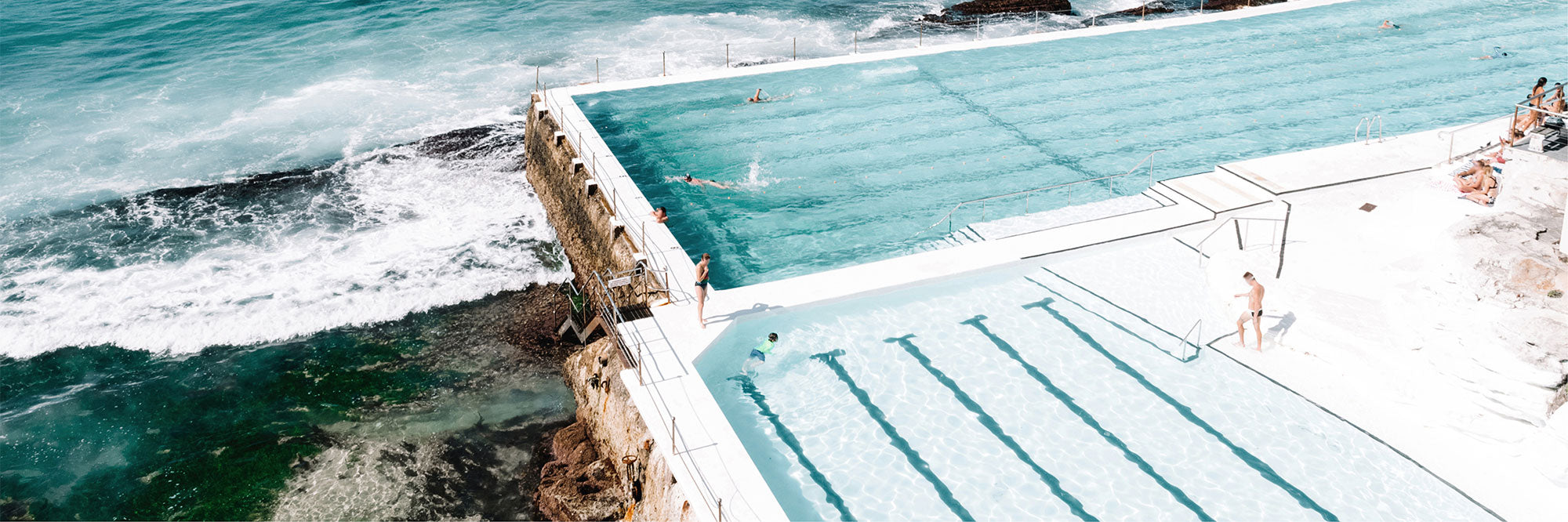 Wall art print of Bondi Beach Icebergs Pool