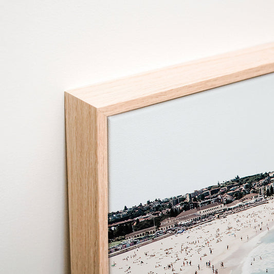 Bondi Days Canvas wall art corner detail