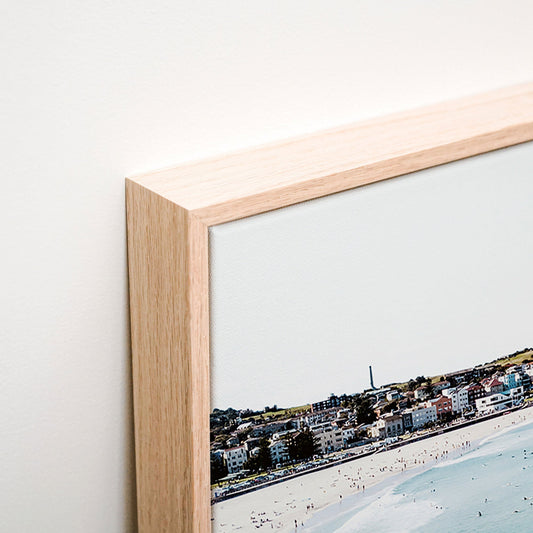 Bondi Waves Canvas corner detail