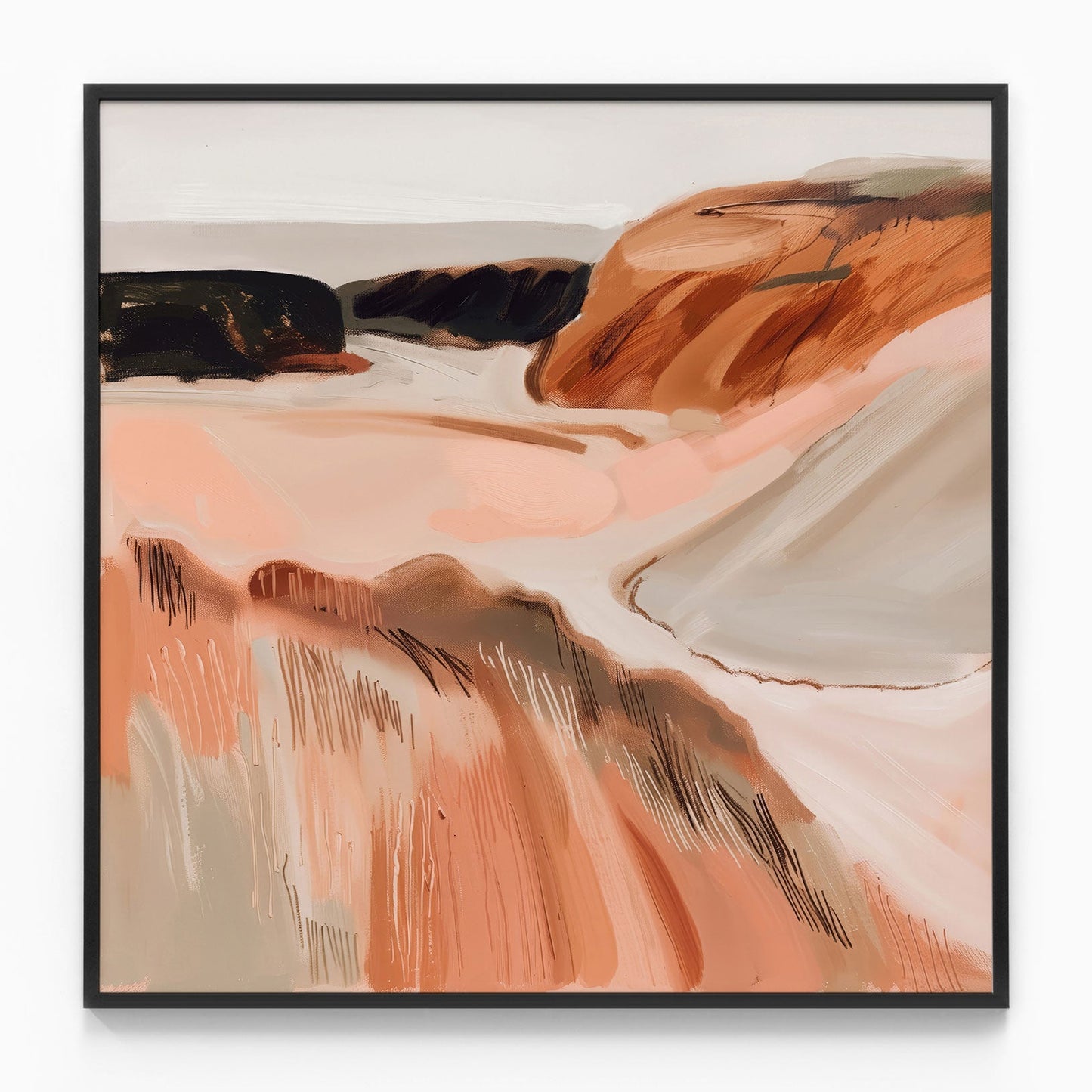 Burnt Sienna Hills