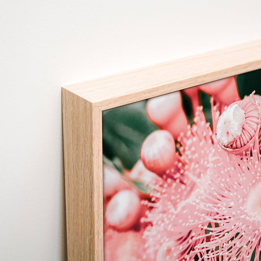 Bush Florals Canvas wall art corner detail