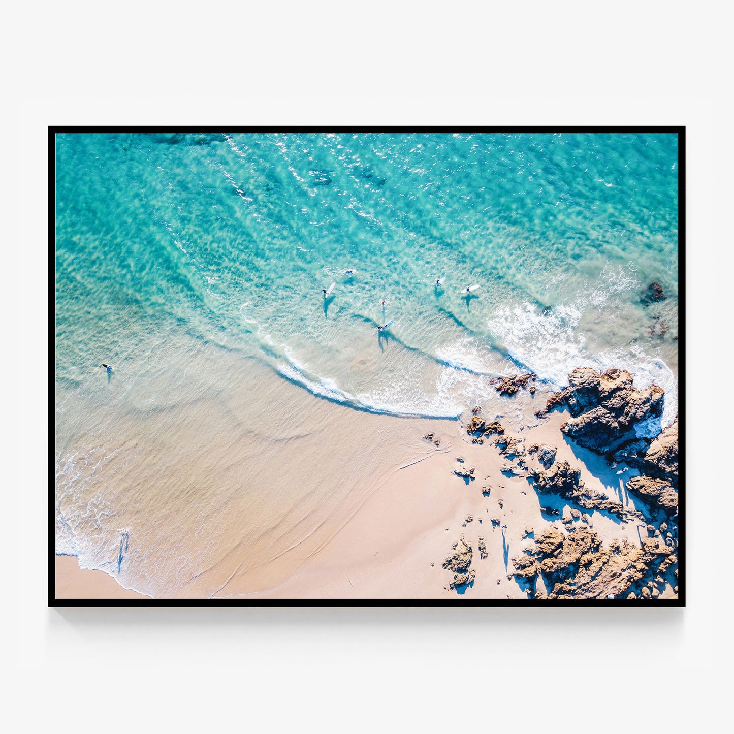 Byron Bay The Pass Canvas
