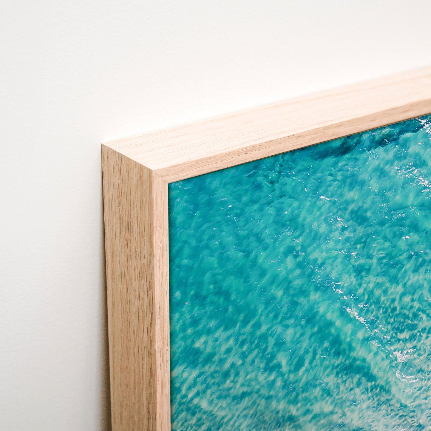 Byron Bay The Pass Canvas wall art corner detail