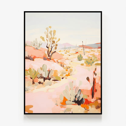 Cactus Grove Canvas