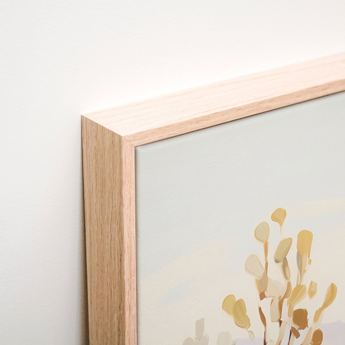 Cactus Grove Canvas corner detail