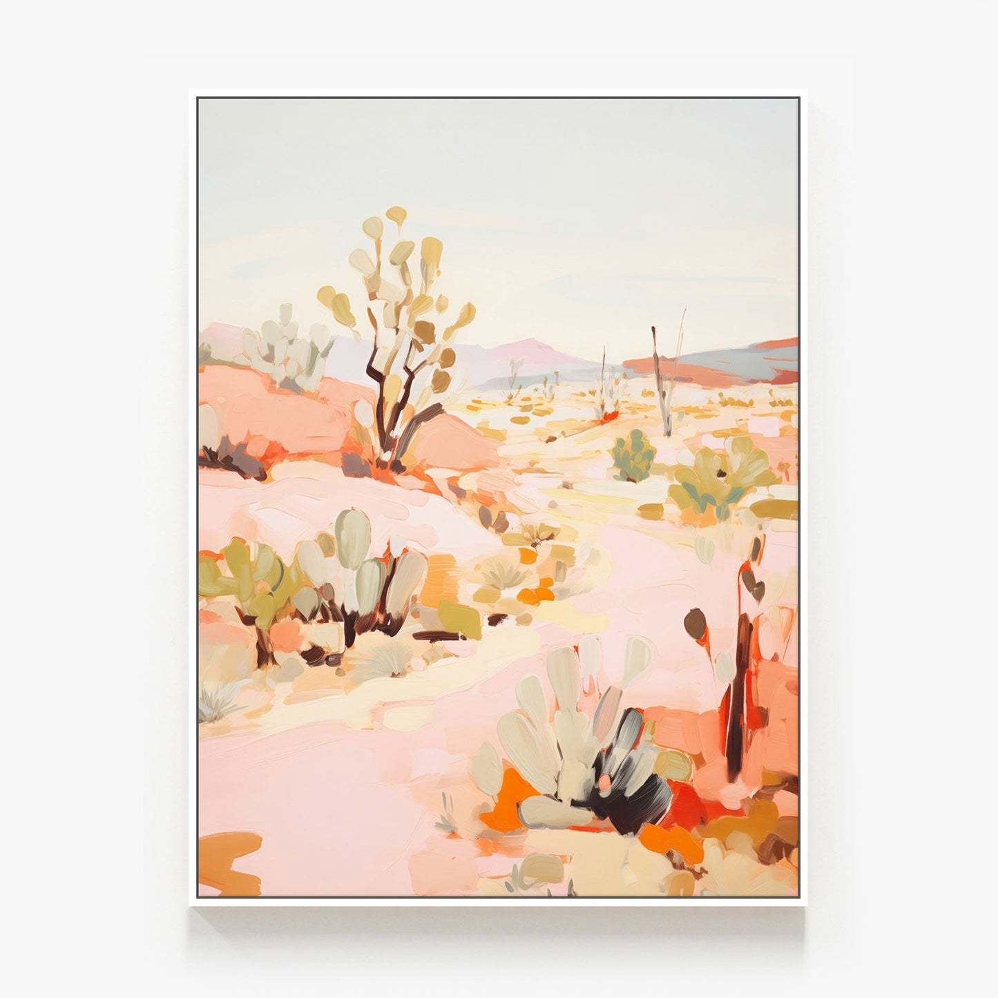 Cactus Grove Canvas