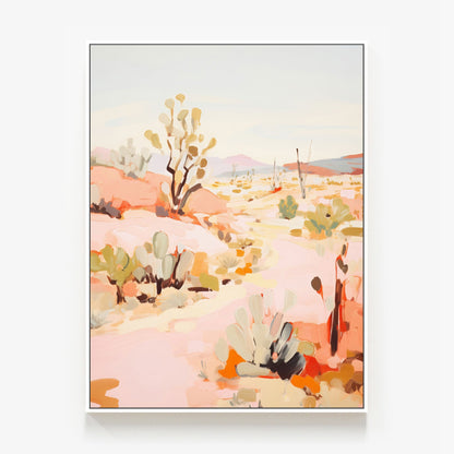 Cactus Grove Canvas