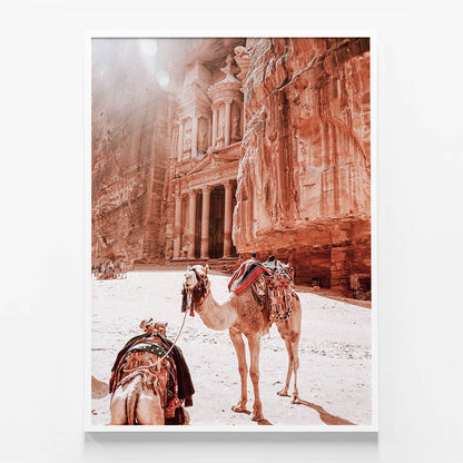 Camels of Petra No. 2