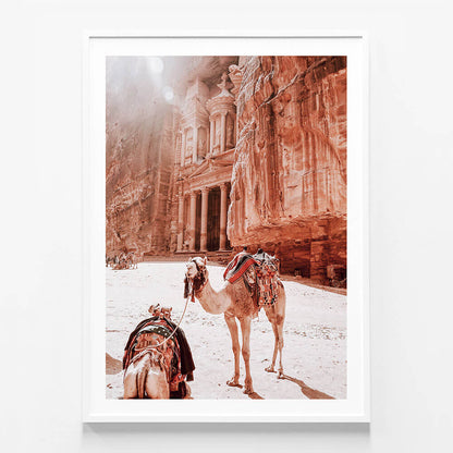 Camels of Petra No. 2