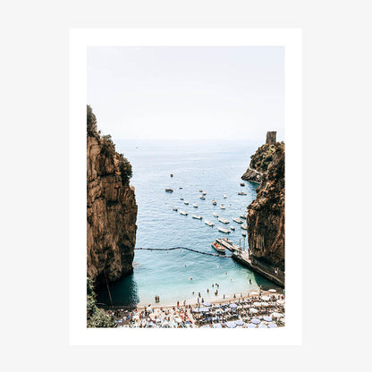 Campania Beach wall art print