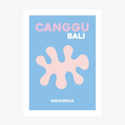 Canggu Bali wall art print