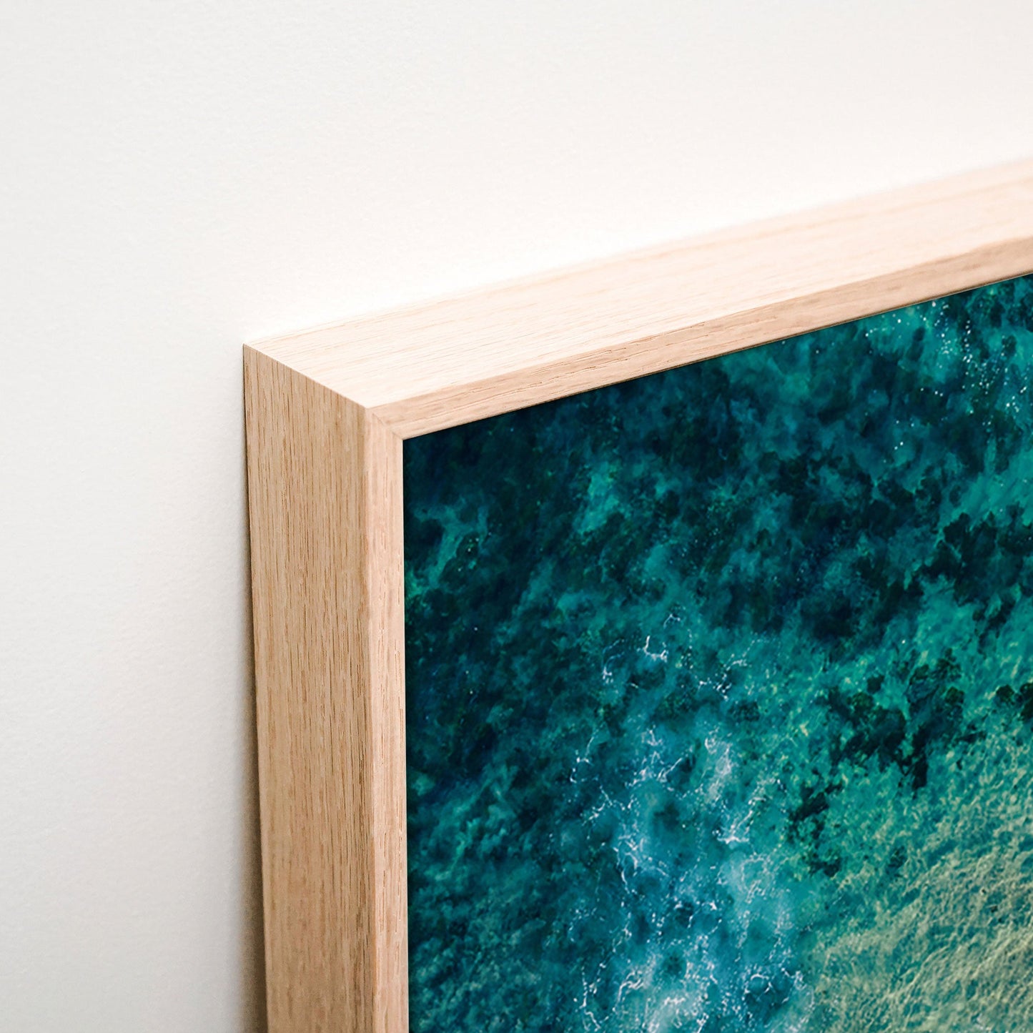 Central Coast Canvas wall art corner detail