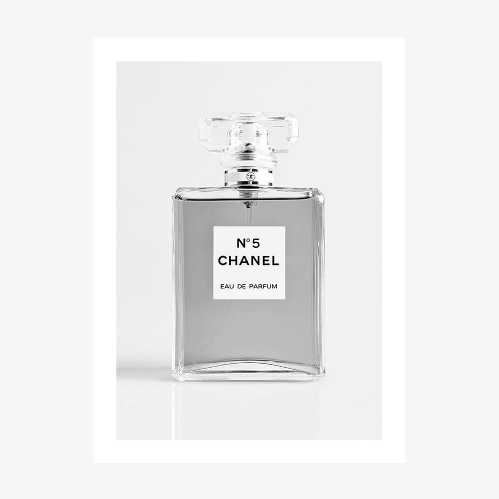 Chanel Bottle wall art print