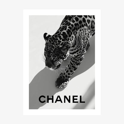 Chanel Jaguar wall art print