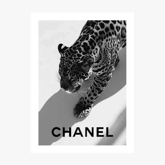 Chanel Jaguar wall art print