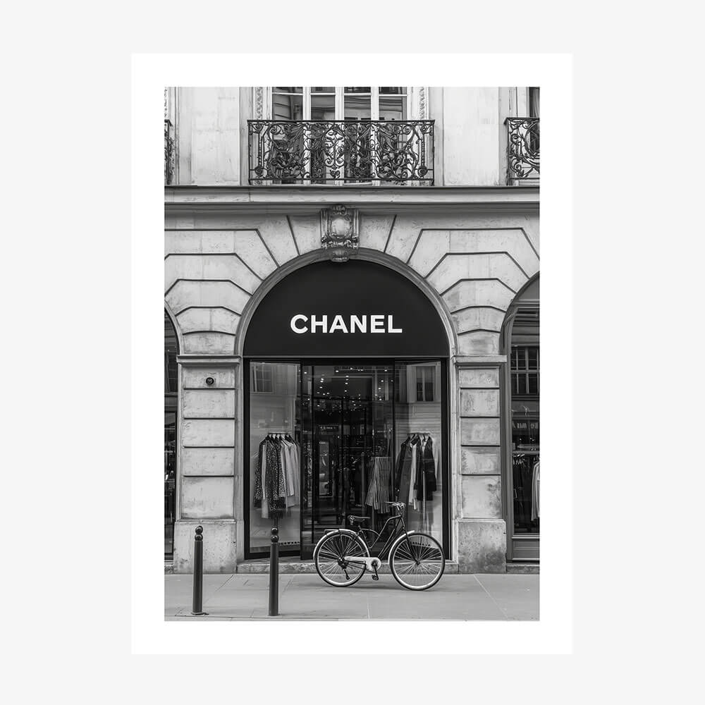 Chanel Store wall art print