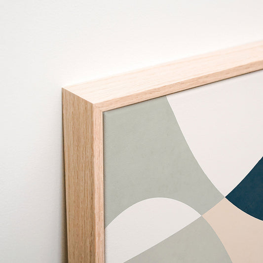 Chisholm No. 2 Canvas wall art corner detail