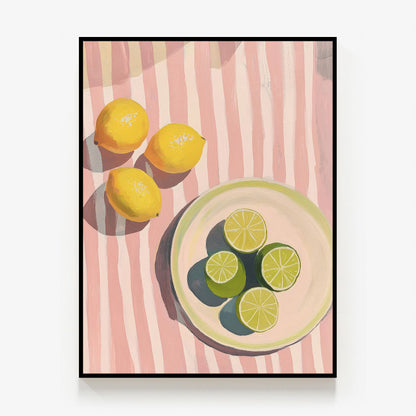Citrus & Stripes Canvas