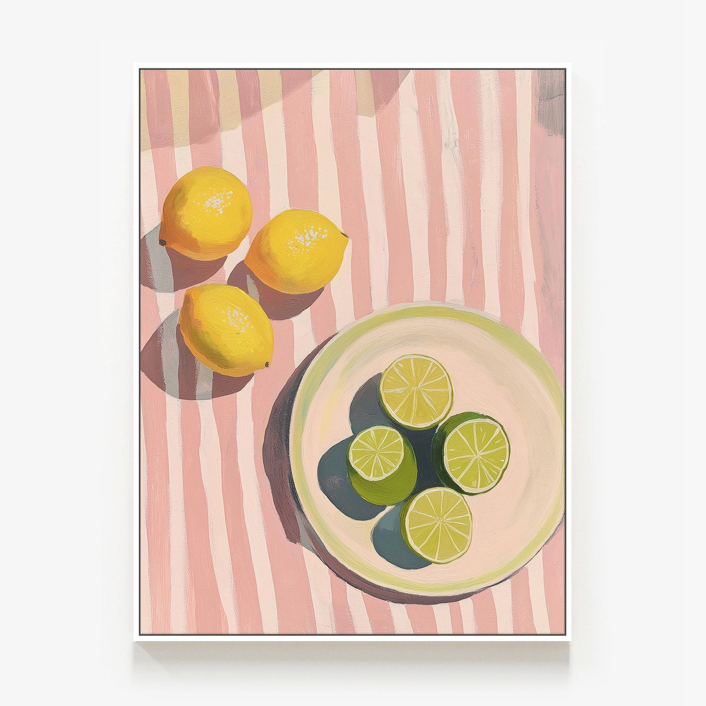 Citrus & Stripes Canvas