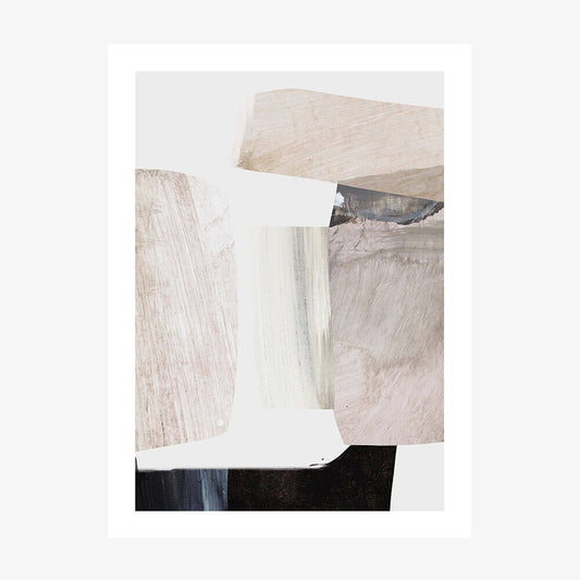 Clay a modern abstract art print