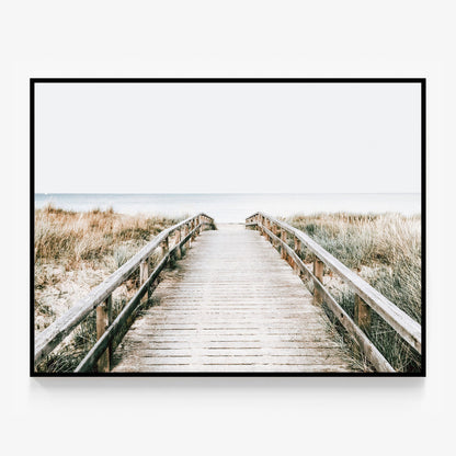 Coastal Boardwalk Canvas