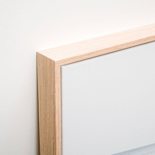 Coastal Boardwalk Canvas corner detail