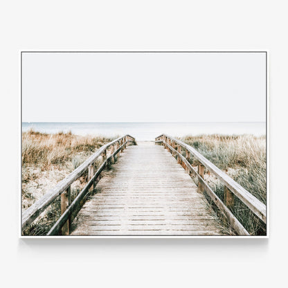 Coastal Boardwalk Canvas