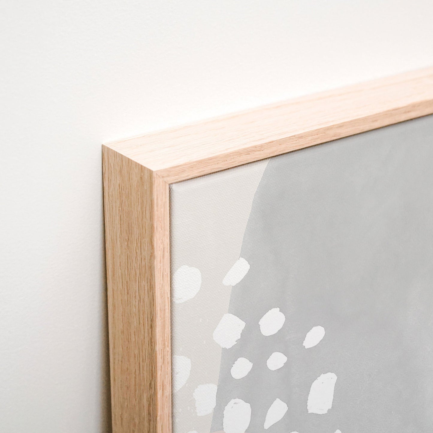 Copenhagen No. 1 Canvas wall art corner detail
