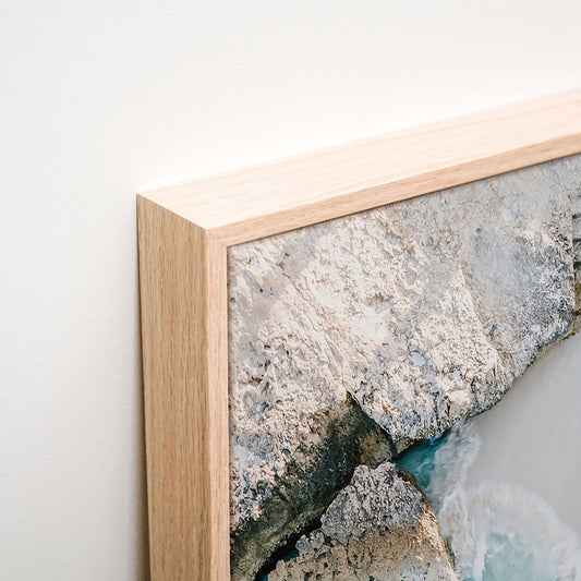 Crystal Beach Canvas corner detail