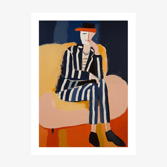 Deep in Thought wall art print