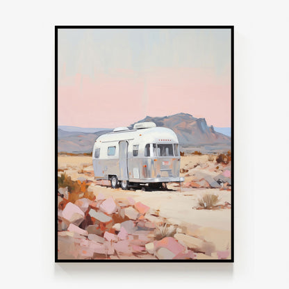 Desert Airstream Canvas