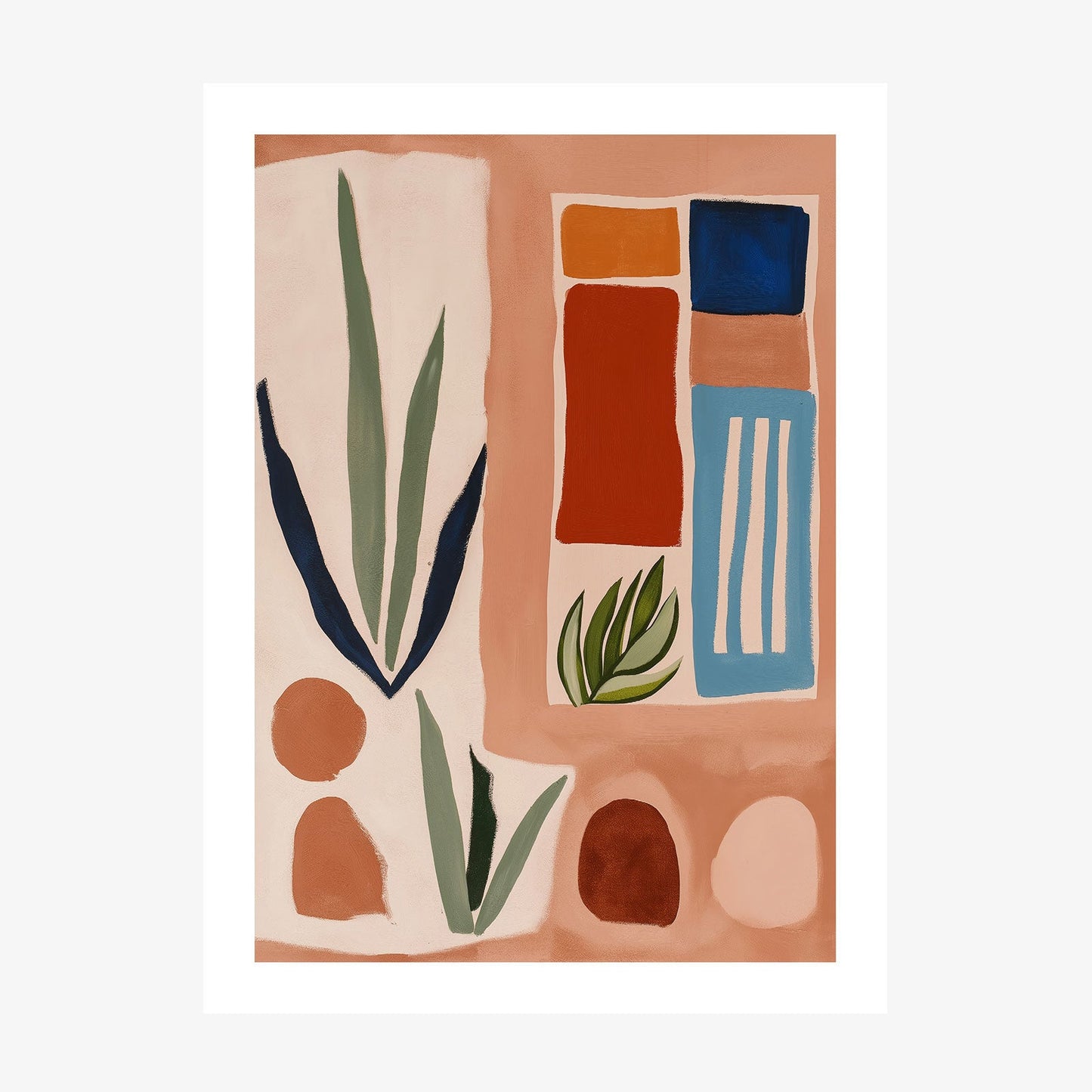 Desert Botanica wall art print