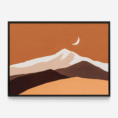 Desert Moon Landscape