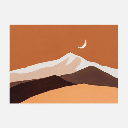 Desert Moon Landscape
