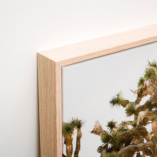 Desert Morning Canvas wall art corner detail