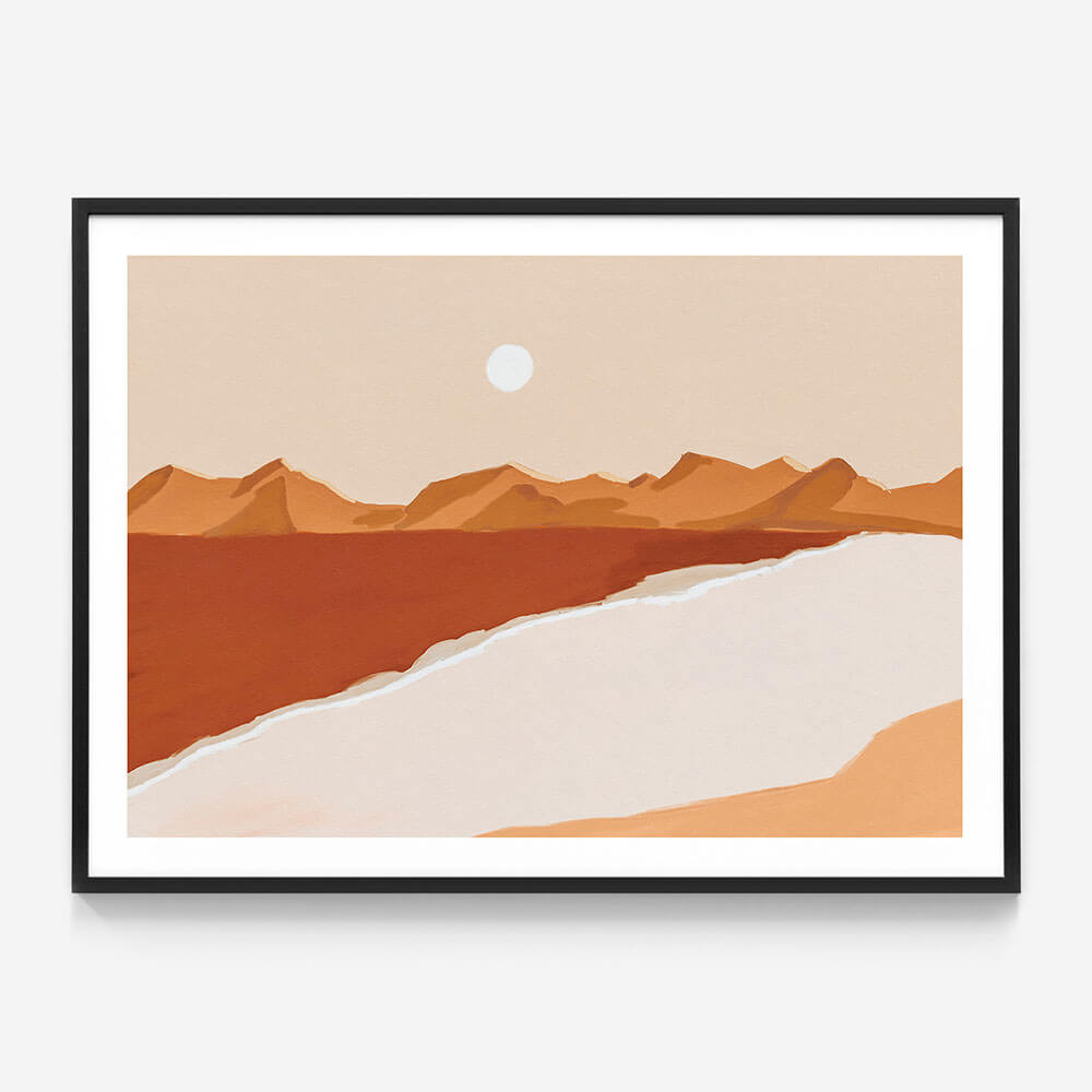 Desert Plateau Landscape