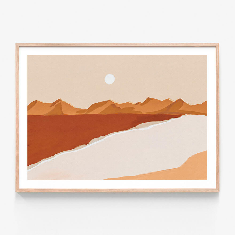 Desert Plateau Landscape
