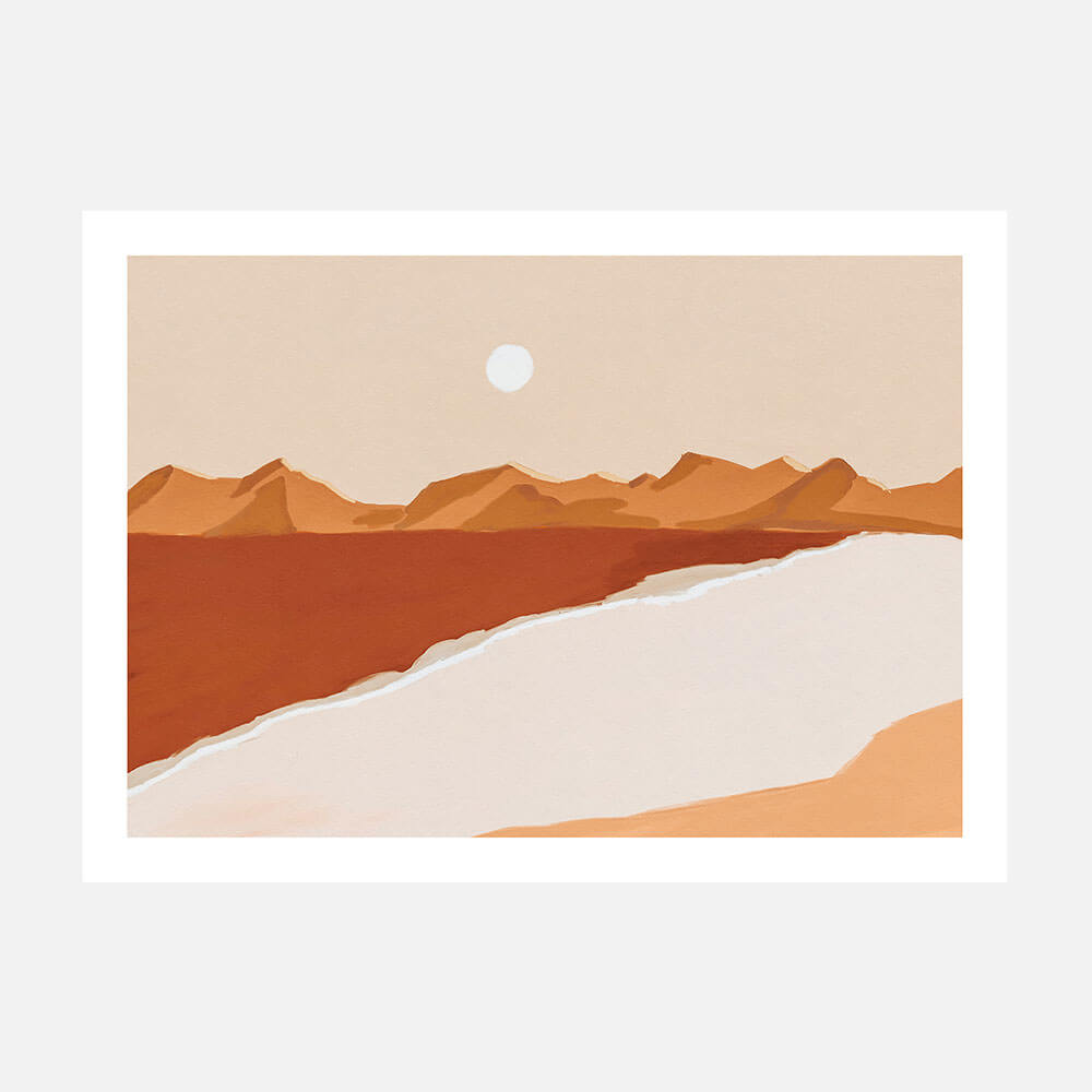 Desert Plateau Landscape