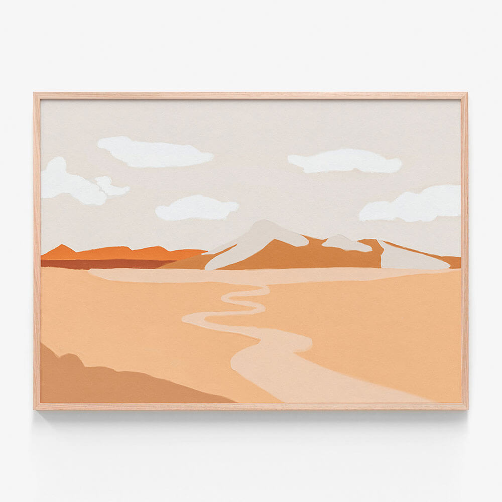 Desert Valley Landscape