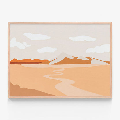 Desert Valley Landscape