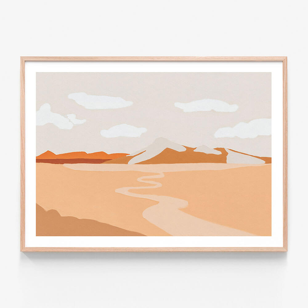 Desert Valley Landscape